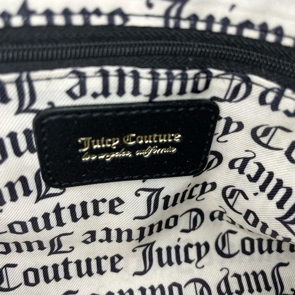 Juicy Couture Black Beige Fashionista Bowler, NWT - Picture 14 of 15